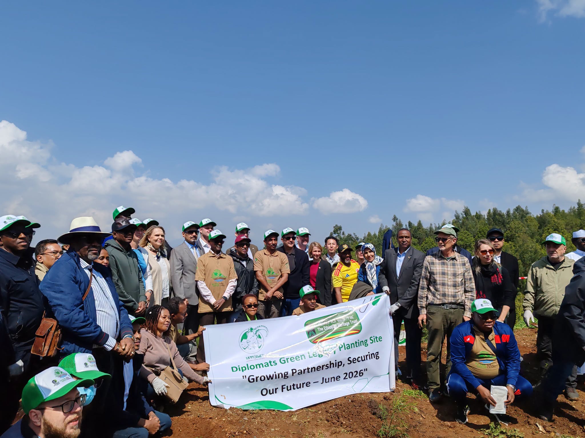 Diplomatic Community Joins Ethiopia's Green Legacy Initiative to Advance Climate Action